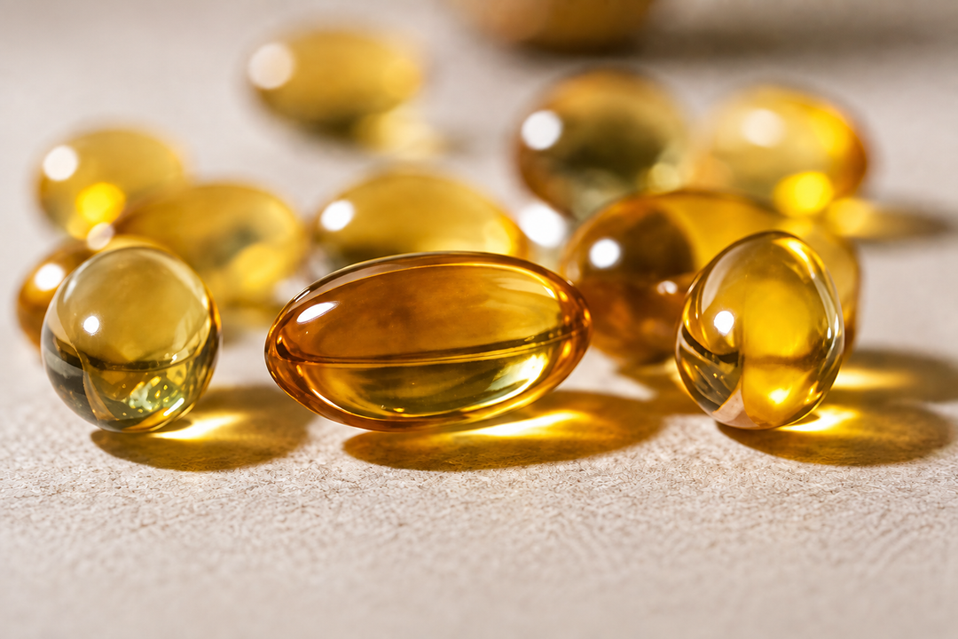 Omega-3 fish oil capsules representing omega-3 benefits and supplementation guide