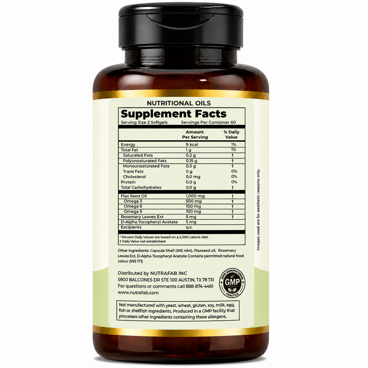 Nutrafab Veg Omega 3-6-9